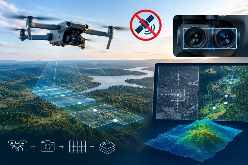 Прорыв в аэрофотосъемке: ученые МИИГАиК запатентовали метод съемки без GPS!