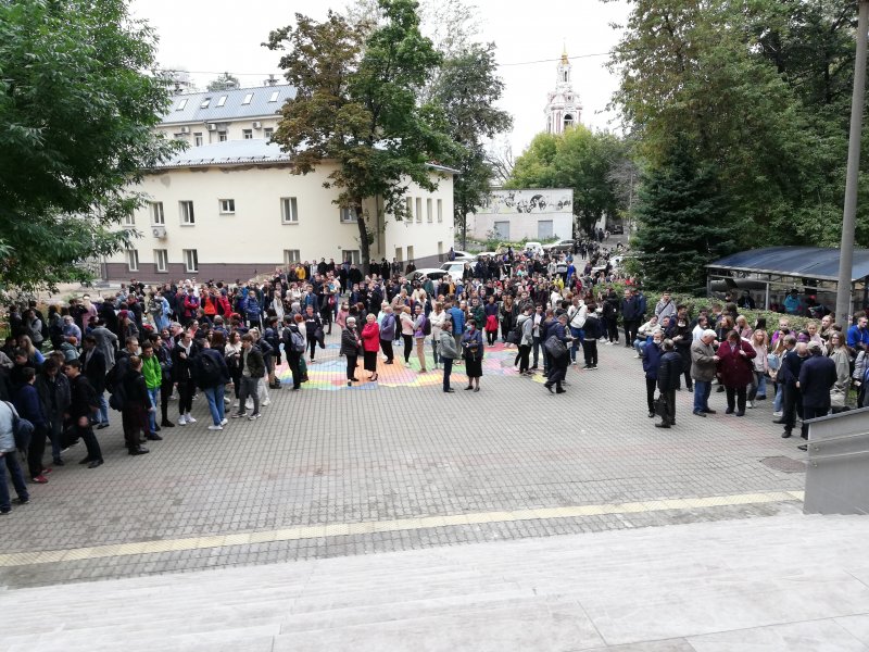 Учебно-практическая тренировка по пожарной безопасности 