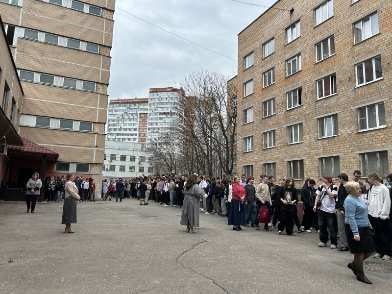 Учебно-практическая тренировка "Эвакуация людей в случае возникновения пожара"