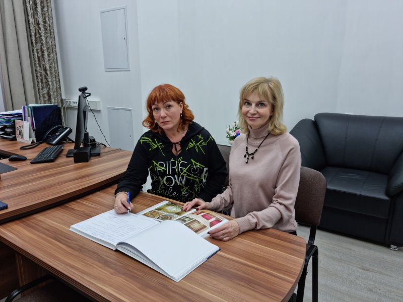 Визит в Детский космический центр имени В. П. Савиных 