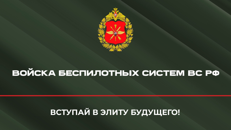 Войска беспилотных систем - новый род войск России
