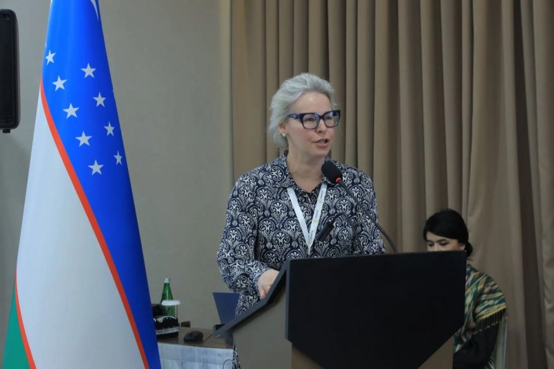 Проректор университета МИИГАиК Наталья Сердитова в Узбекистане